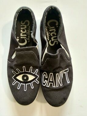 Circus by Sam Edelman Leni "Eye Can't" Slip On Sneakers Women’s Size 7